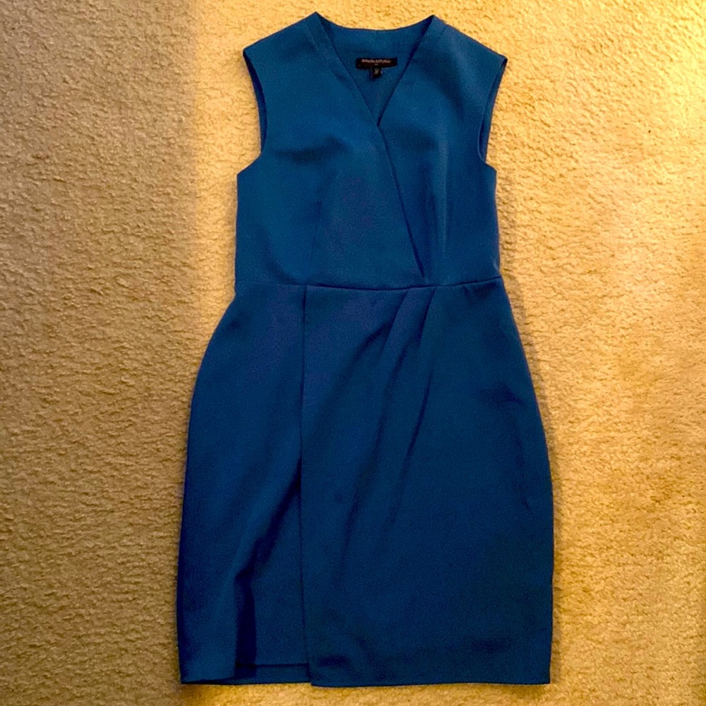 Banana Republic petite 4 navy professional dress